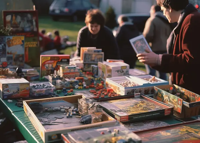 vide grenier jeux